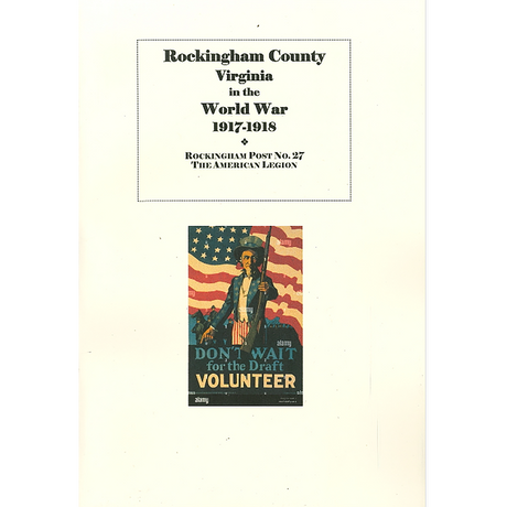 Rockingham County, Virginia in the World War 1917-1918