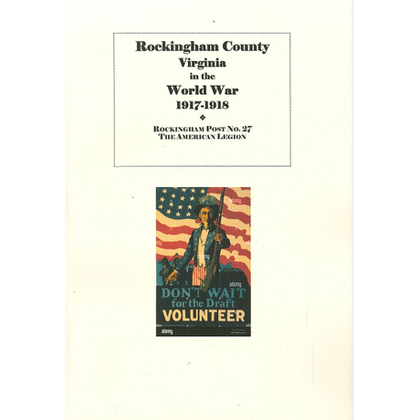 Rockingham County, Virginia in the World War 1917-1918
