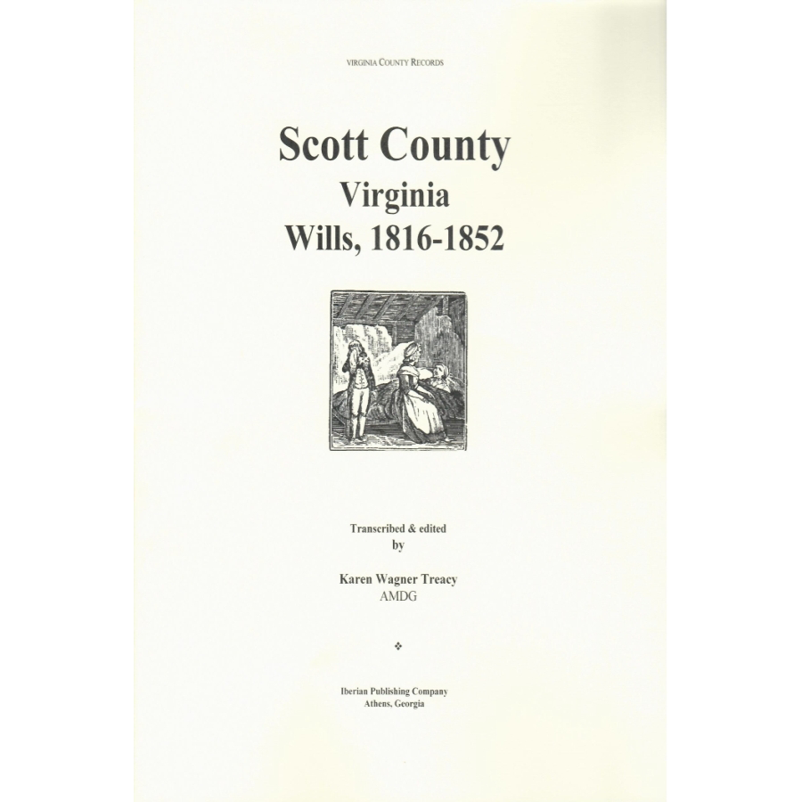 Scott County, Virginia Wills, 1816-1852