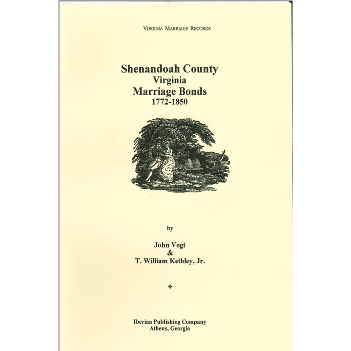 Shenandoah County, Virginia Marriage Bonds, 1772-1850