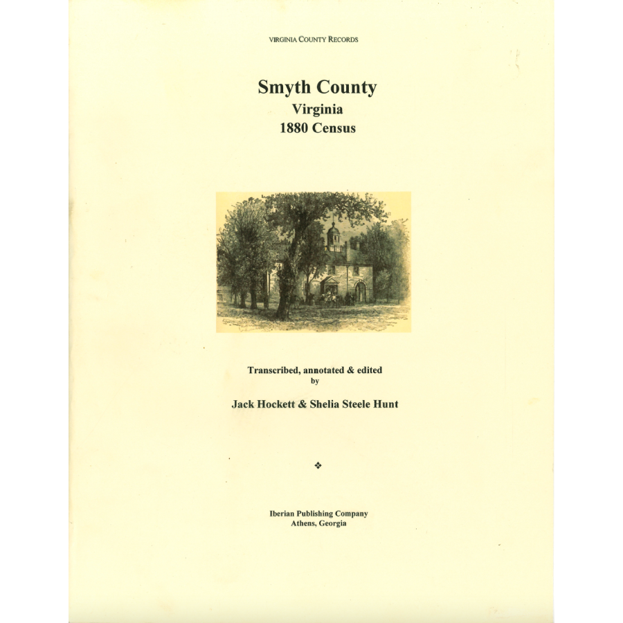 1880 Smyth County, Virginia Census