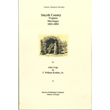 Smyth County, Virginia Marriages, 1832-1850