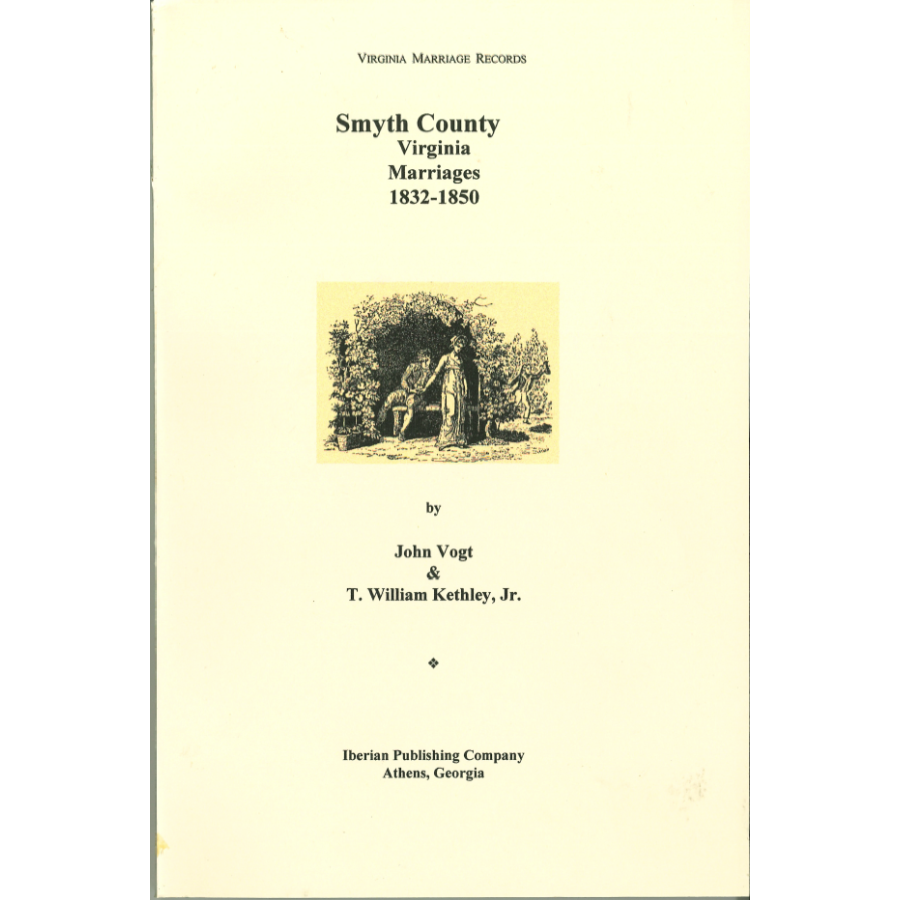 Smyth County, Virginia Marriages, 1832-1850