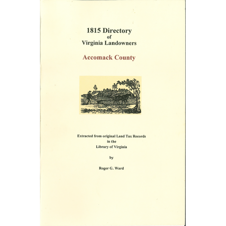 Accomack County, Virginia 1815 Directory of Landowners