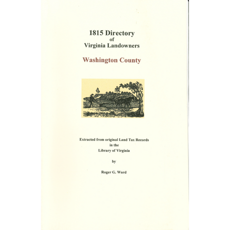 Washington County, Virginia 1815 Directory of Landowners