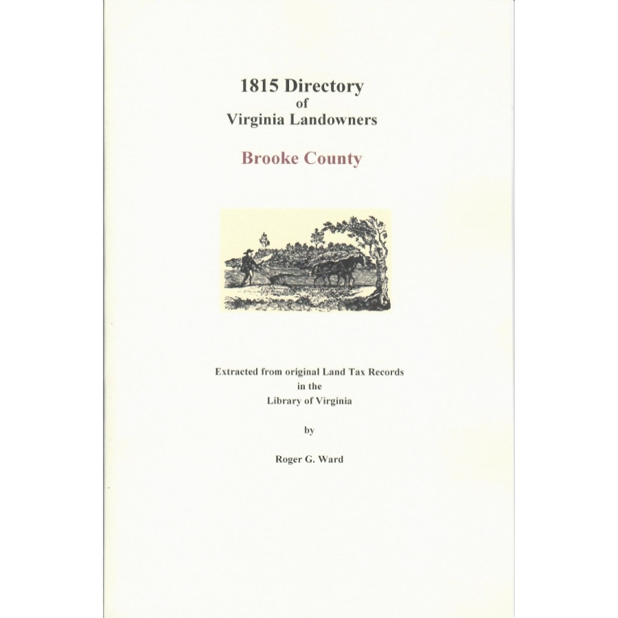 Brooke County, [West] Virginia 1815 Directory of Landowners