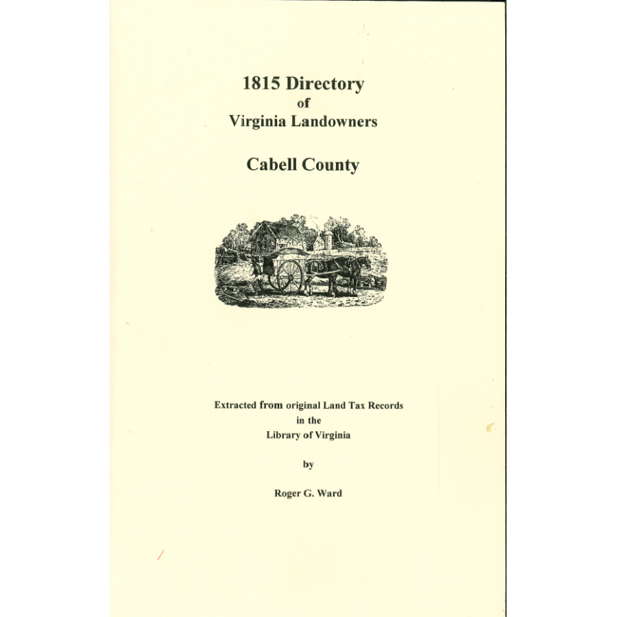 Cabell County, [West] Virginia 1815 Directory of Landowners