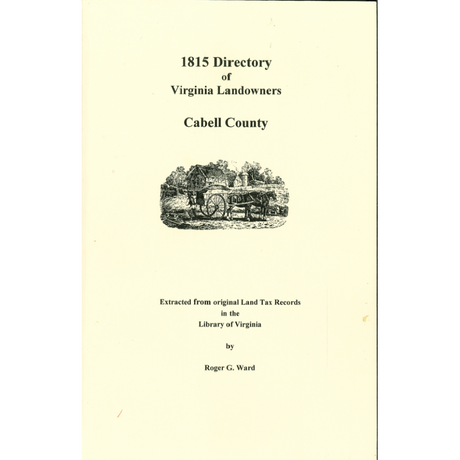 Cabell County, [West] Virginia 1815 Directory of Landowners