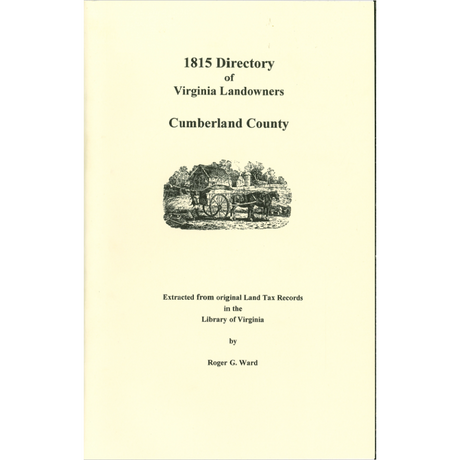 Cumberland County, Virginia 1815 Directory of Landowners