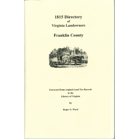 Franklin County, Virginia 1815 Directory of Landowners