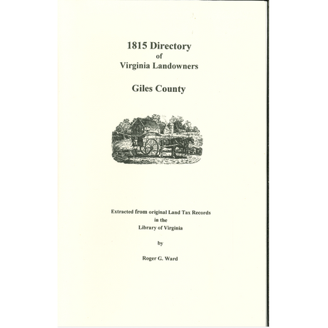 Giles County, Virginia 1815 Directory of Landowners