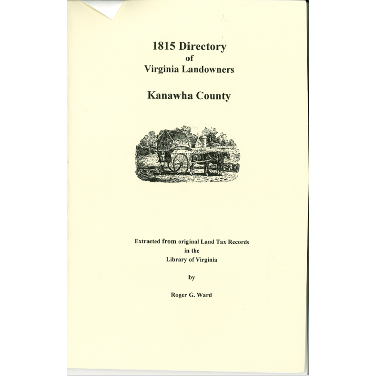 Kanawha County, [West] Virginia 1815 Directory of Landowners
