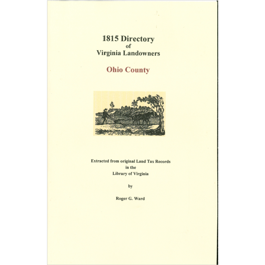 Ohio County, [West] Virginia 1815 Directory of Landowners