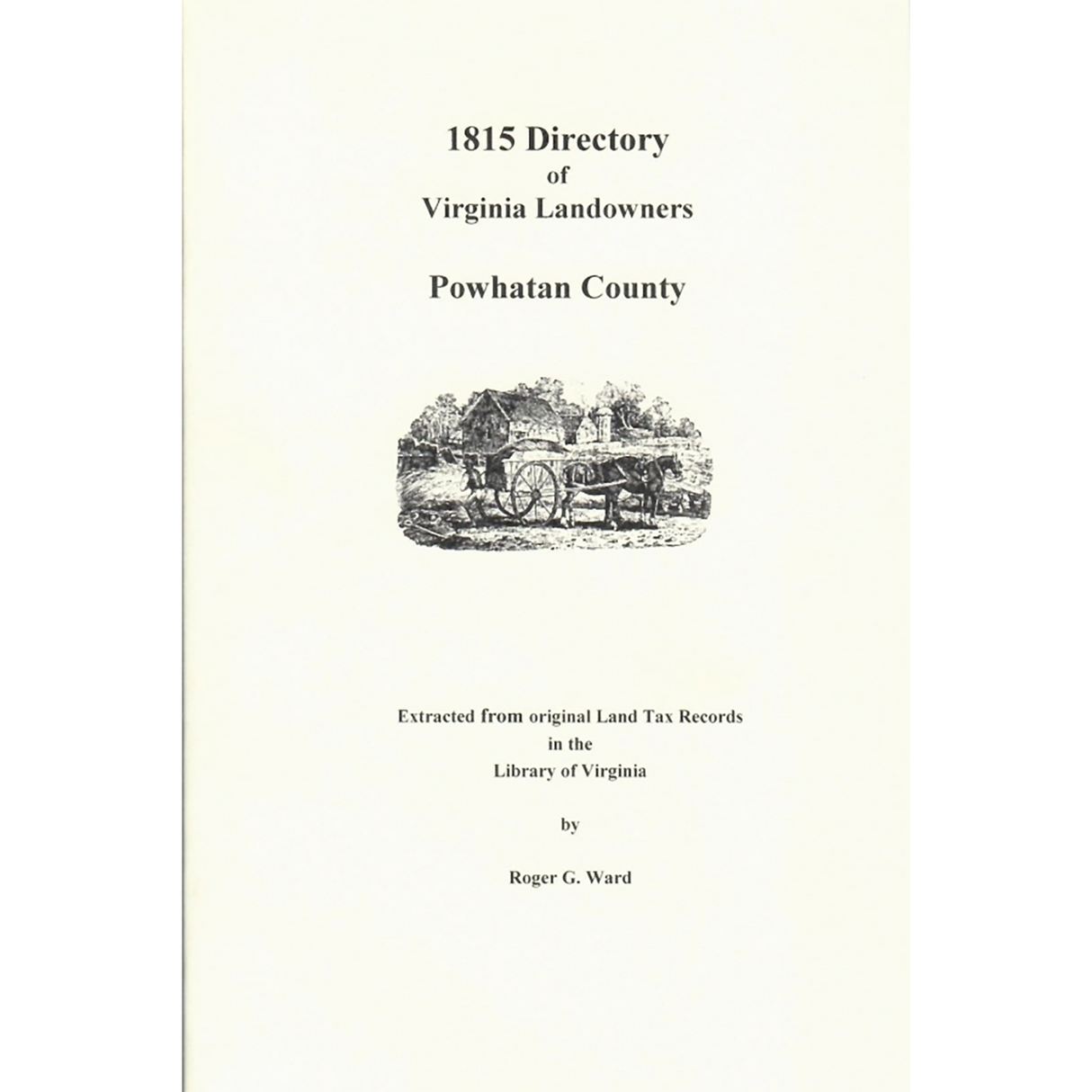 Powhatan County, Virginia 1815 Directory of Landowners