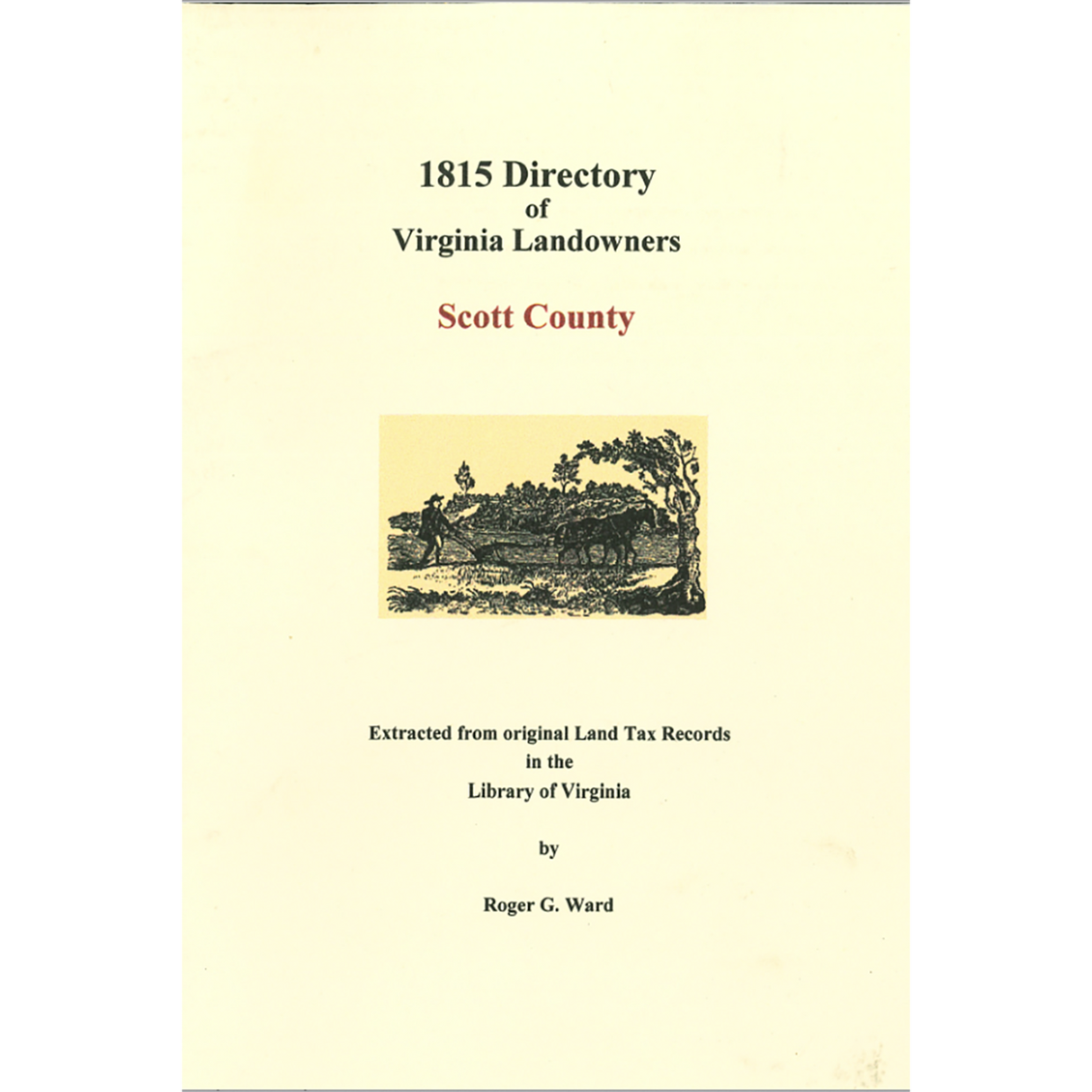 Scott County, Virginia 1815 Directory of Landowners