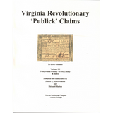 Virginia Revolutionary "Publick" Claims (Volumes 1-3)
