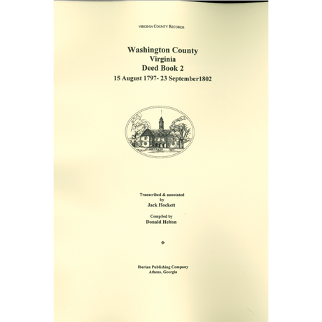 Washington County, Virginia Deed Book 2, 1797-1802