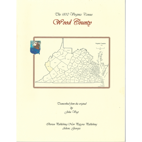 Wood County, [West] Virginia 1810 Federal Census