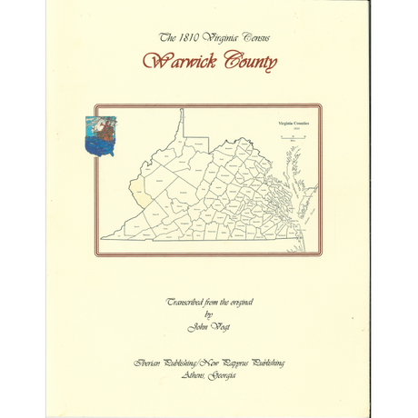 Warwick County, Virginia 1810 Census