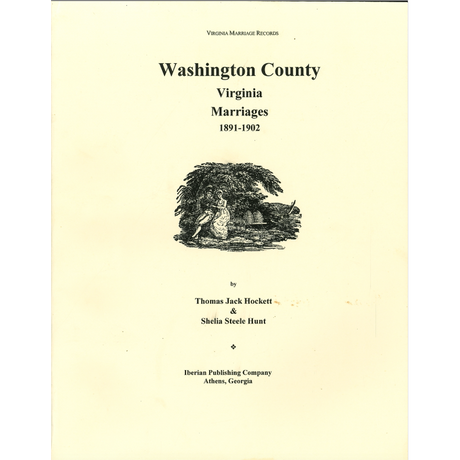 Washington County, Virginia Marriages, 1891-1902
