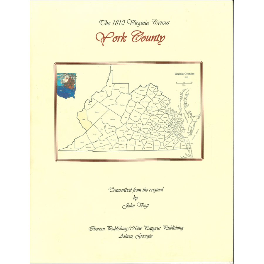 York County, Virginia 1810 Census