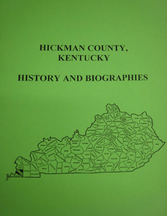 Hickman County, Kentucky History and Biographies