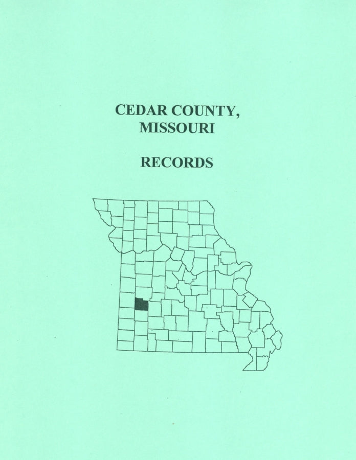 Cedar County, Missouri Records