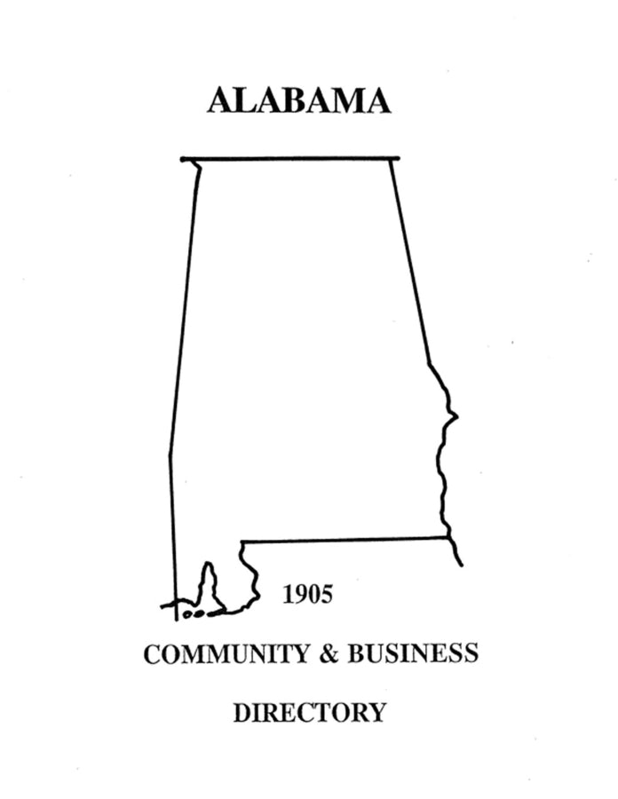 1905 Alabama Community and Business Directory
