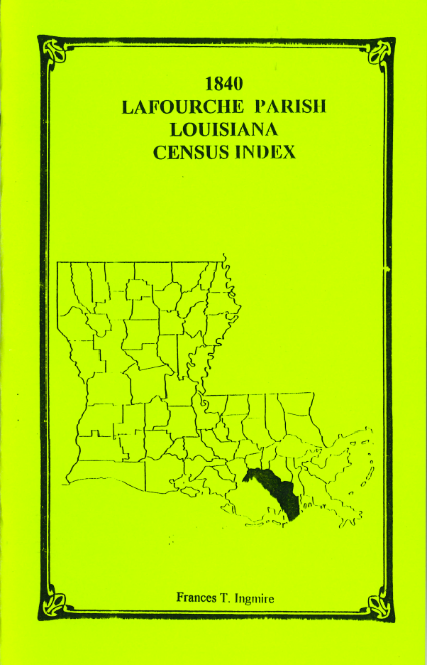 1840 Lafourche Parish, Louisiana Census Index