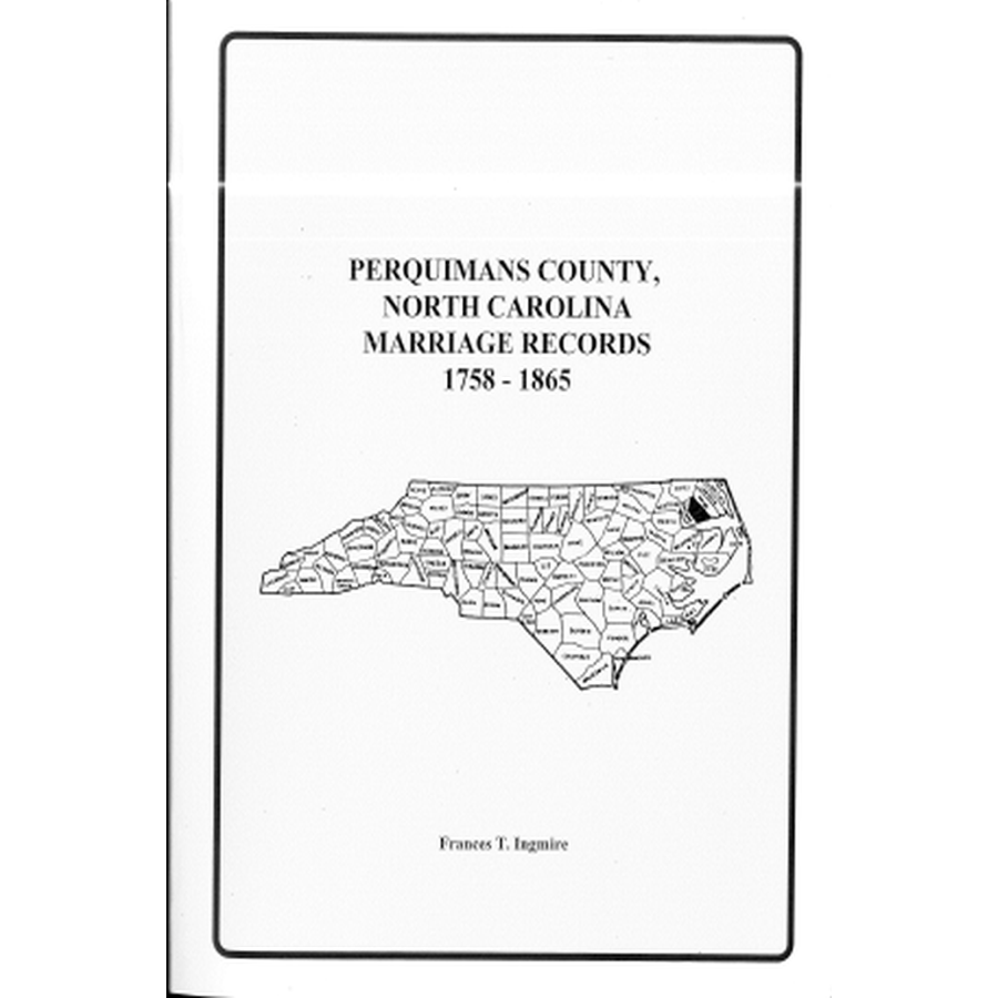 Perquimans County, North Carolina Marriage Records, 1758-1865
