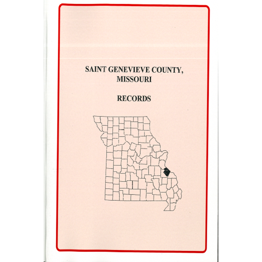 St. Genevieve County, Missouri Records