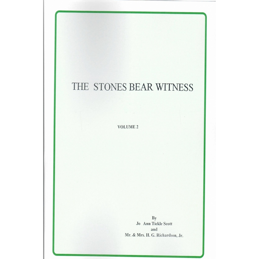 The Stones Bear Witness, Volume 2