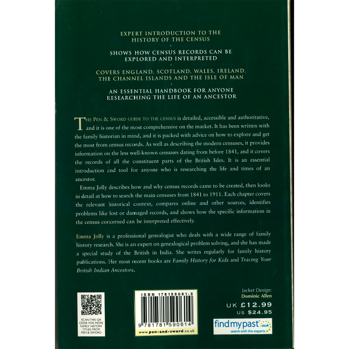 Tracing Your Ancestors Using The Census - A Guide for Family Historians back cover