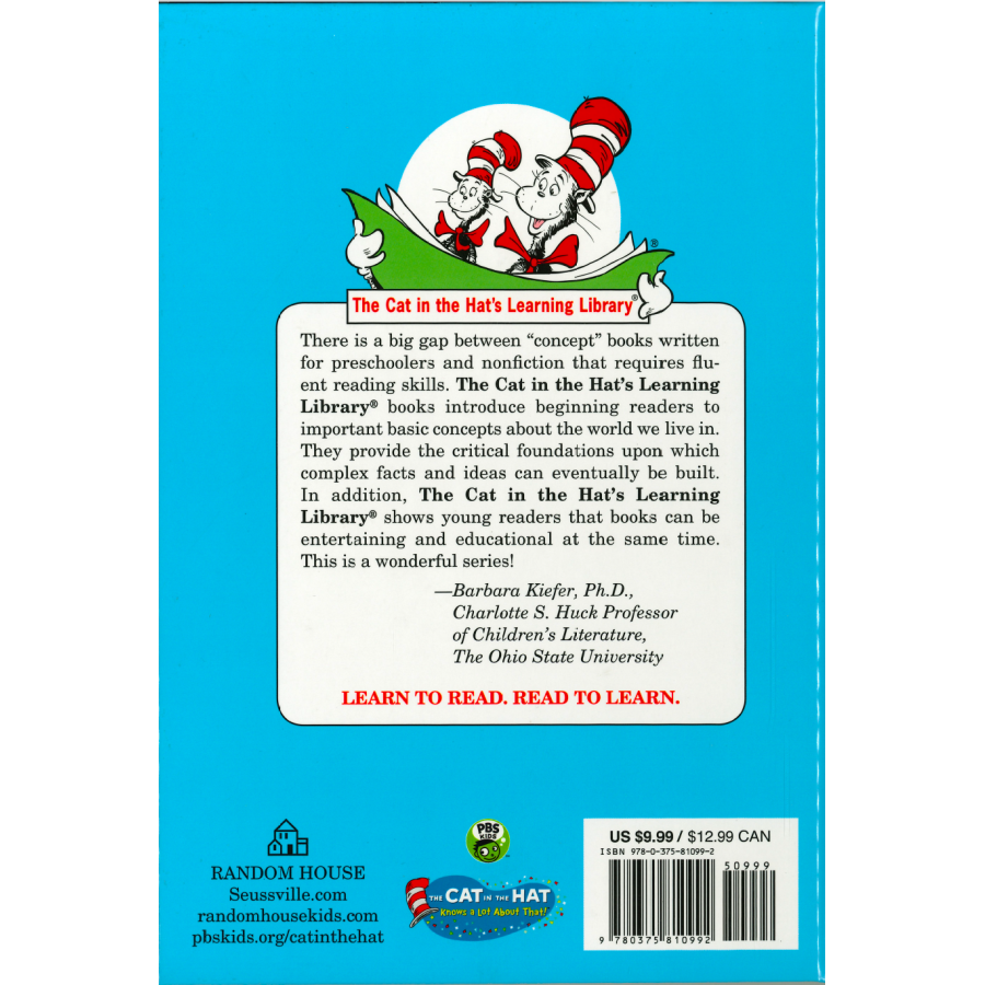 There's a Map on My Lap! [From the Cat in the Hat's Learning Library] back cover