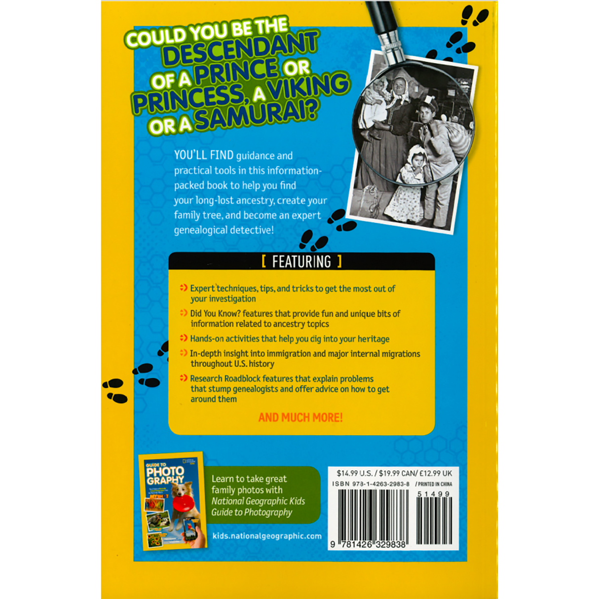Guide to Genealogy: Tips and Tricks on How to Uncover your Roots and Build your Family Tree! back cover