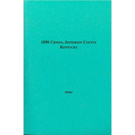 1850 Census, Jefferson County Kentucky