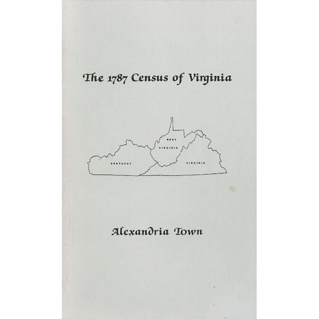 The Personal Property Tax Lists for the Year 1787 for Alexandria City and County, Virginia