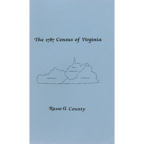 The Personal Property Tax Lists for the Year 1787 for Russell County, Virginia