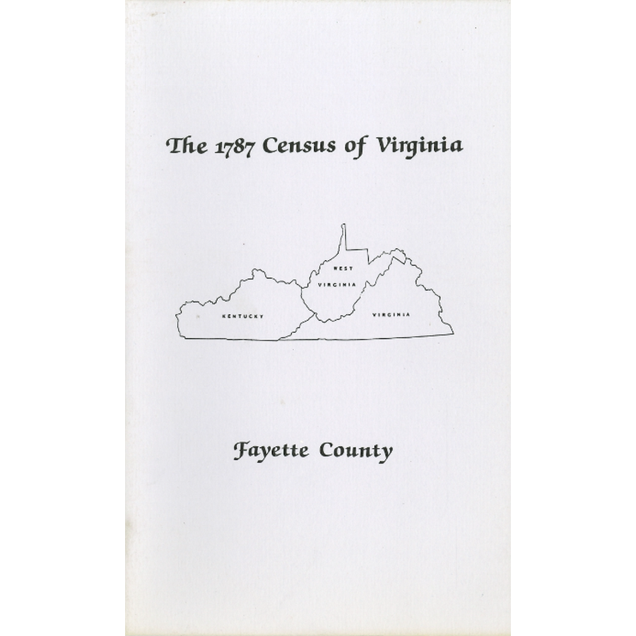The Personal Property Tax Lists for the Year 1787 for Fayette County, Virginia [now Kentucky]