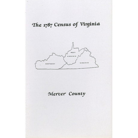 The Personal Property Tax Lists for the Year 1787 for Mercer County, Virginia [now Kentucky]