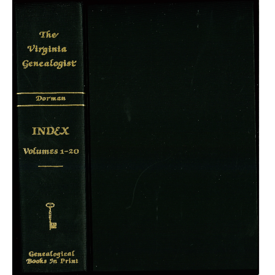 Index to the "Virginia Genealogist", Volume 1-20