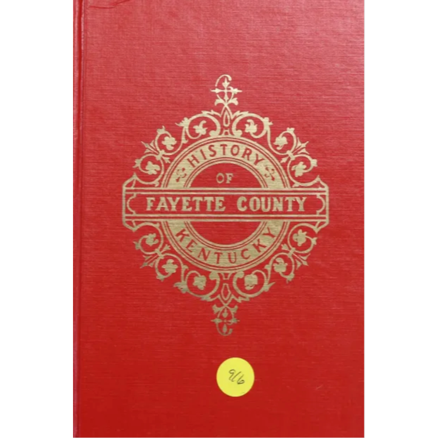 History of Fayette County, Kentucky