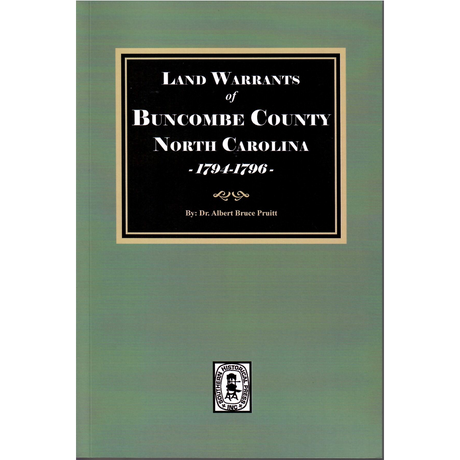 Land Warrants of Buncombe County, North Carolina, 1794-1796