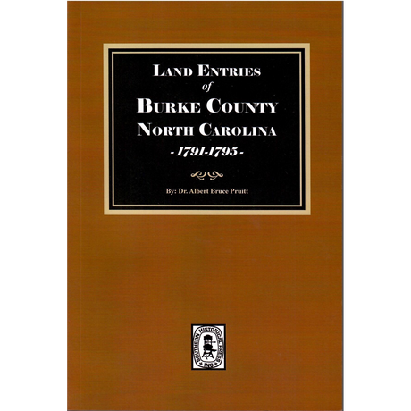 Land Entries of Burke County, North Carolina, 1791-1795