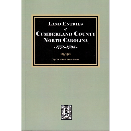 Land Entries of Cumberland County, North Carolina, 1778-1795