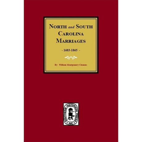 North and South Carolina Marriage Records, 1683-1865