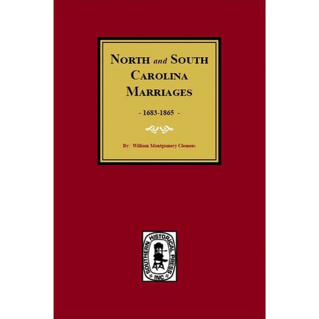 North and South Carolina Marriage Records, 1683-1865