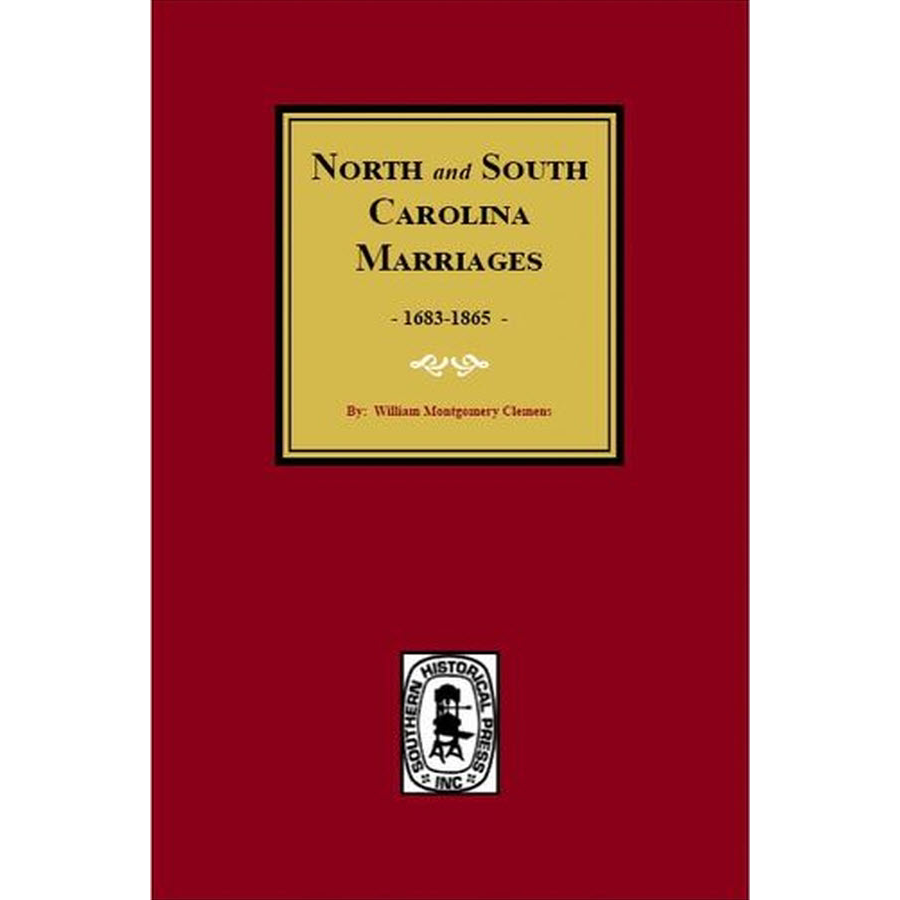 North and South Carolina Marriage Records, 1683-1865