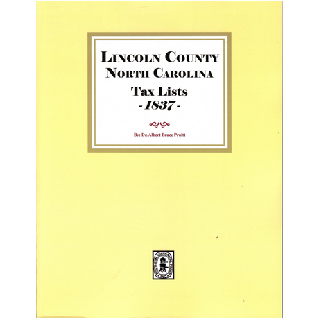 Lincoln County, North Carolina Tax Lists, 1837