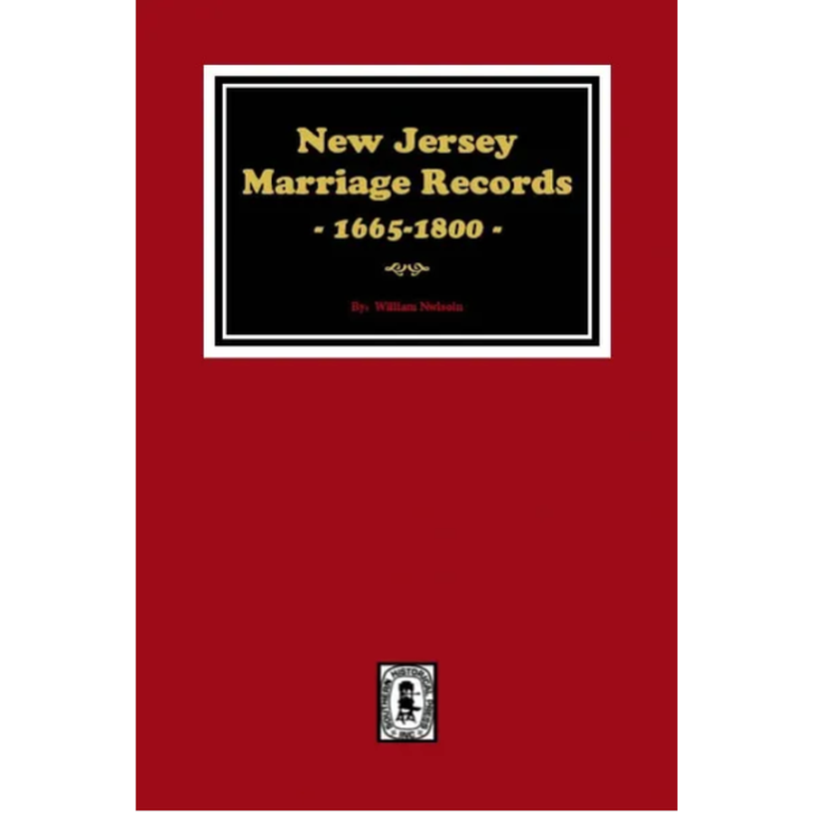 New Jersey Marriage Records, 1665-1800